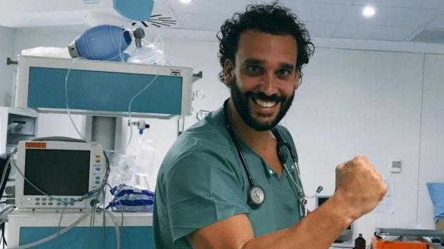 El médico Jesús Candel, 'Spiriman'.