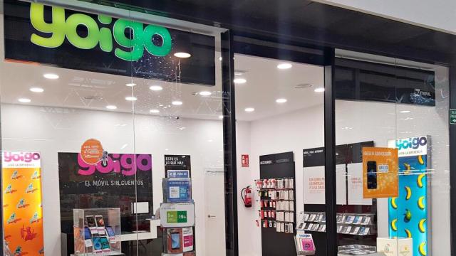 Tienda de Yoigo, operadora del Grupo MásMóvil.