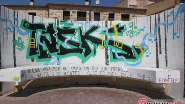 Pintadas en el Mirador del Troncoso de Zamora