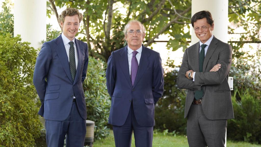 Alejandro Sarrate (MCH), Javier Dorado (JPMorgan AM) y Tasio Castaño (MCH).