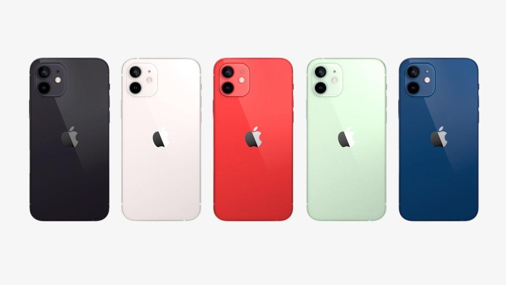 Colores del iPhone 12