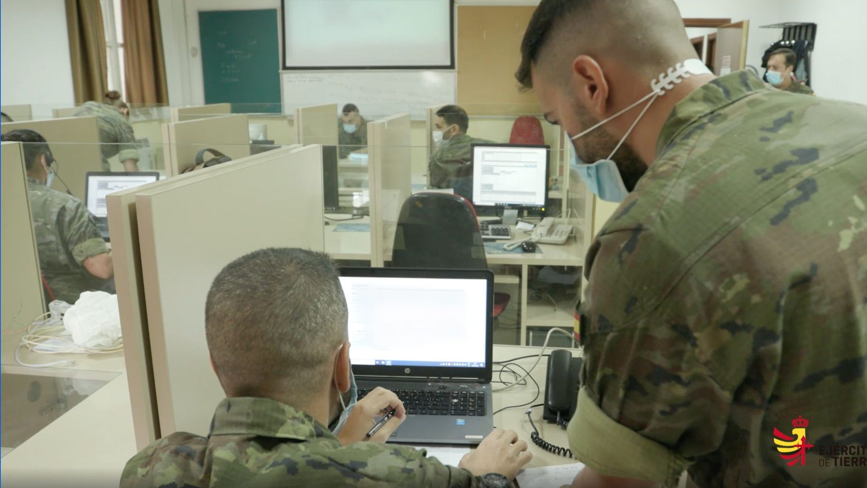Rastreadores del Ejército de Tierra en la Misión ‘Baluarte’.