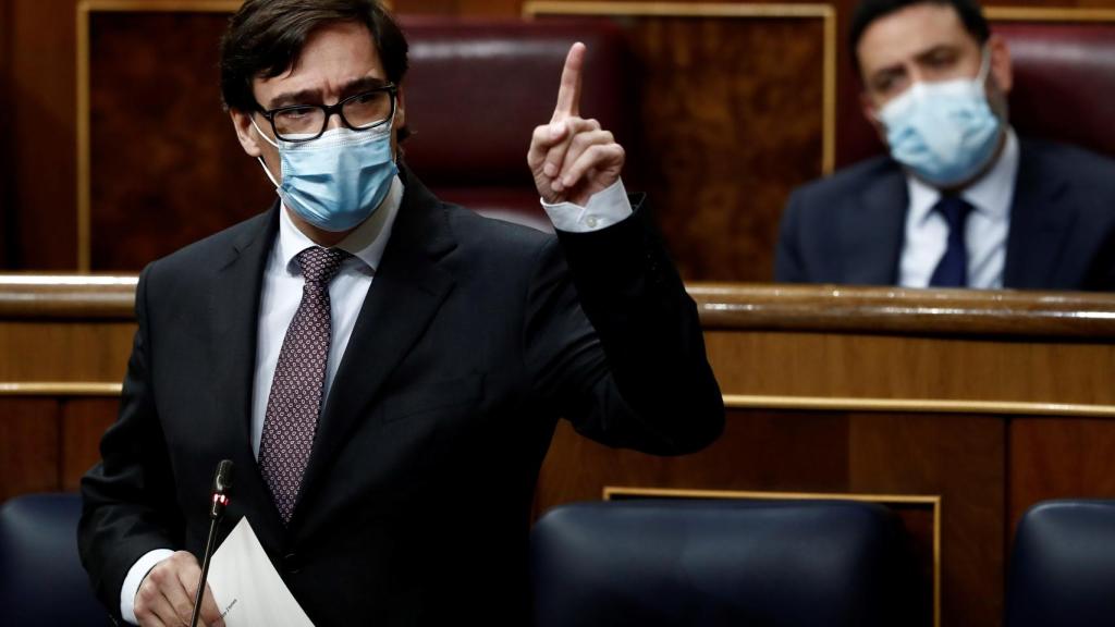 El exministro de Sanidad, Salvador Illa, en una imagen de archivo.