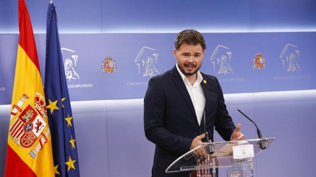 El portavoz de ERC, Gabriel Rufián.