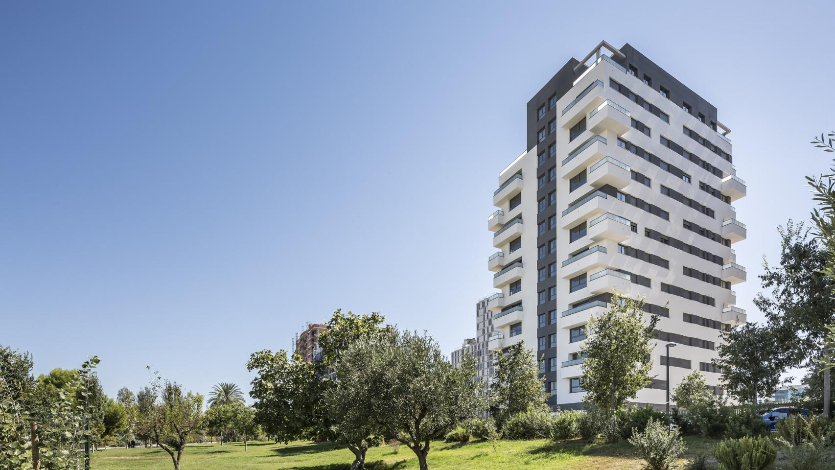 Imagen de la promoción de Neinor Alquerías Homes.