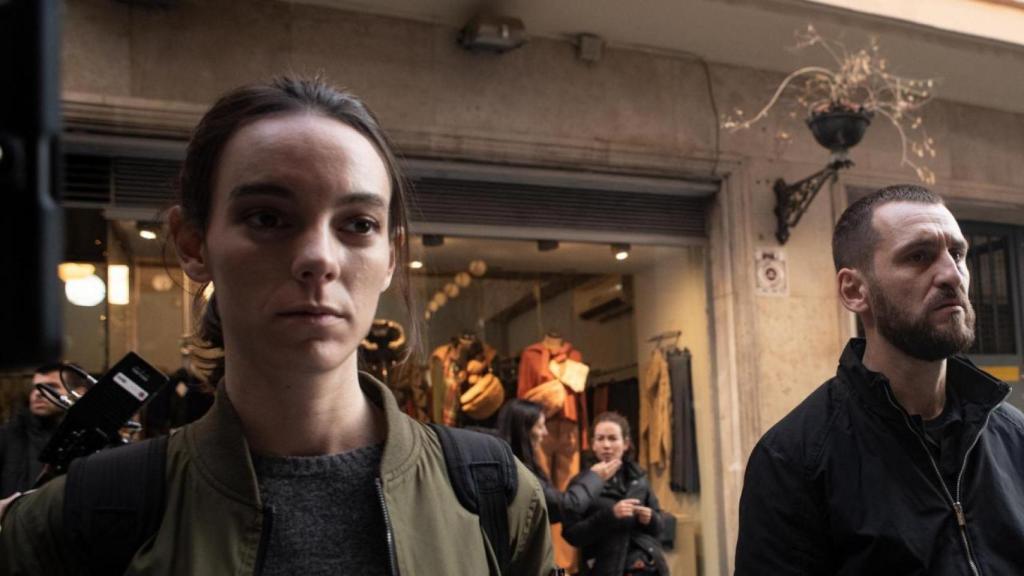 Vicky Luengo en Antidisturbios.