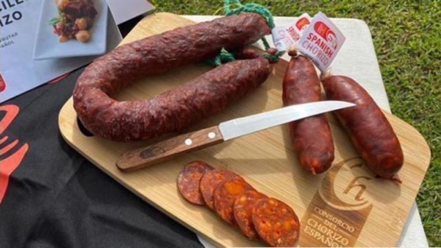 Imagen de archivo de chorizo español