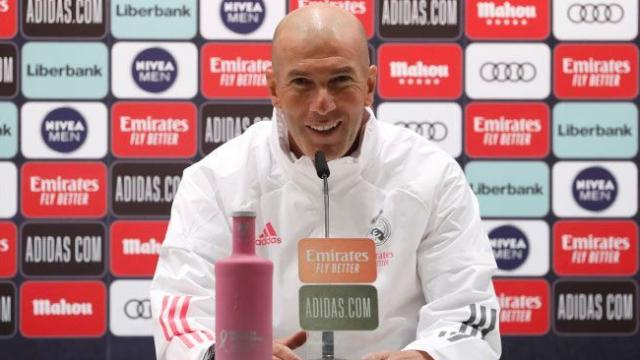 Zidane, en rueda de prensa