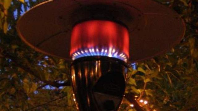 Estufa para bares y restaurantes.