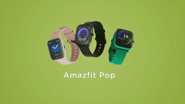 El Amazfit Pop se muestra al completo en vídeo y es idéntico al Bip U