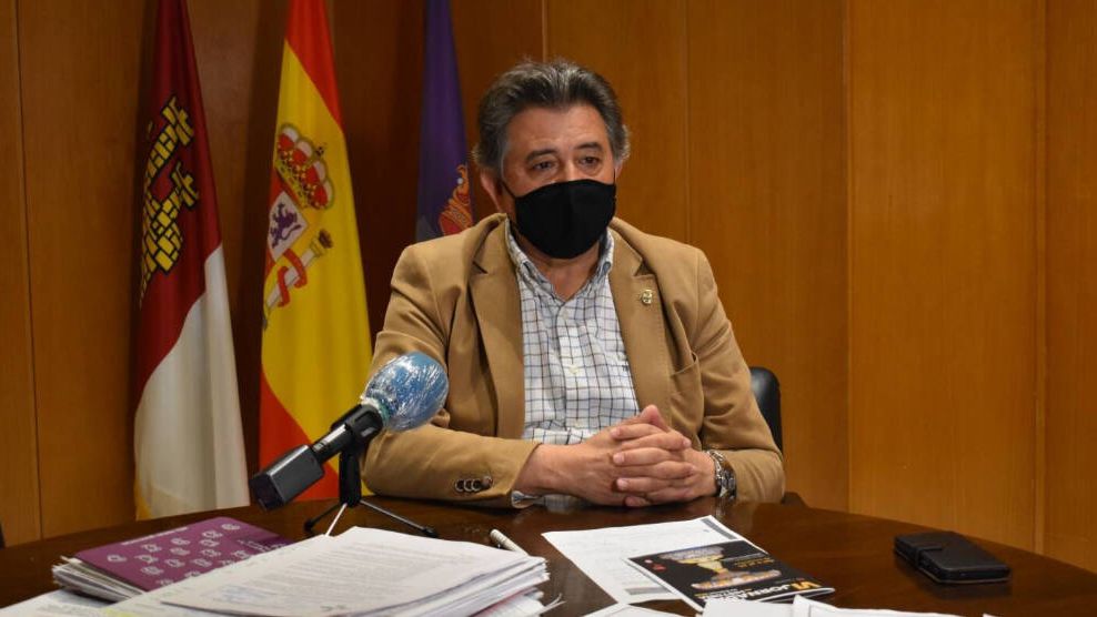 Leopoldo Sierra, alcalde de Daimiel (Ciudad Real), en una imagen de este viernes
