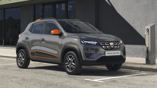 Imagen del nuevo Dacia Spring Electric que se pone a la venta en 2021.