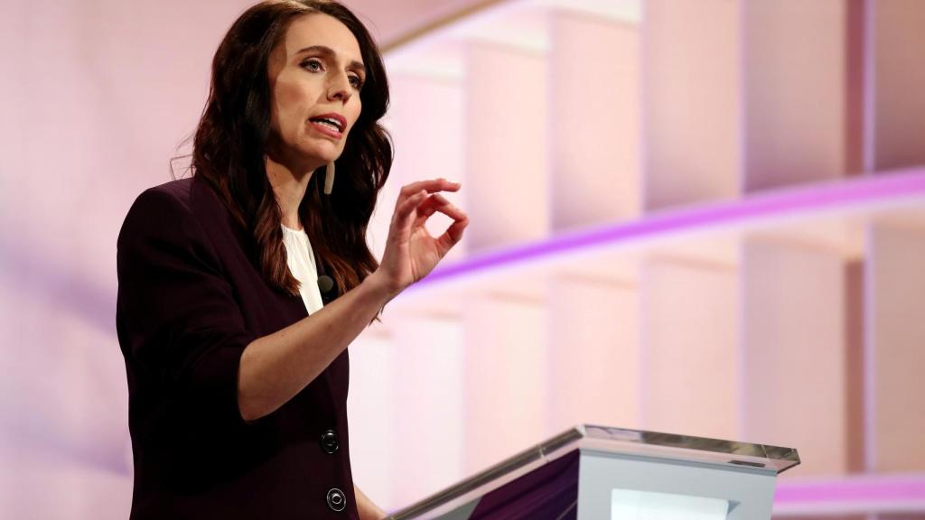 Jacinda Ardern.
