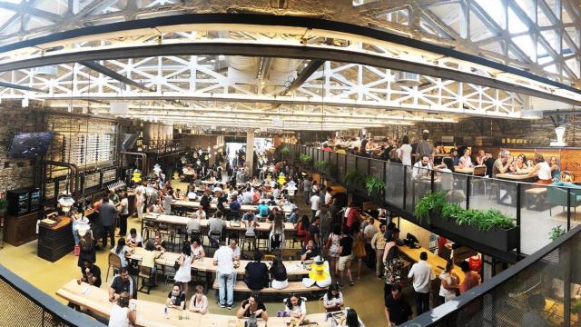 Plano general del Mercado La Galiciana.