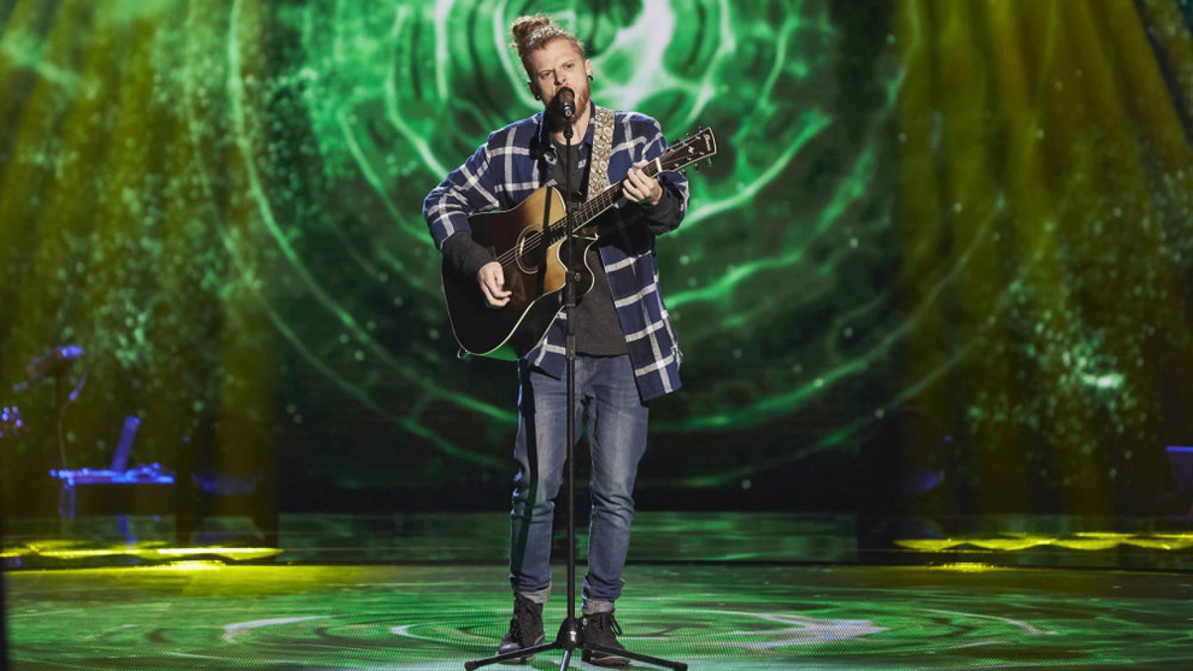 Curricé en 'La Voz' (Antena3.com)