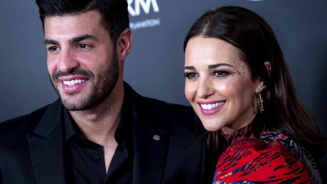 Paula Echevarría y Miguel Torres, durante un evento en Madrid.