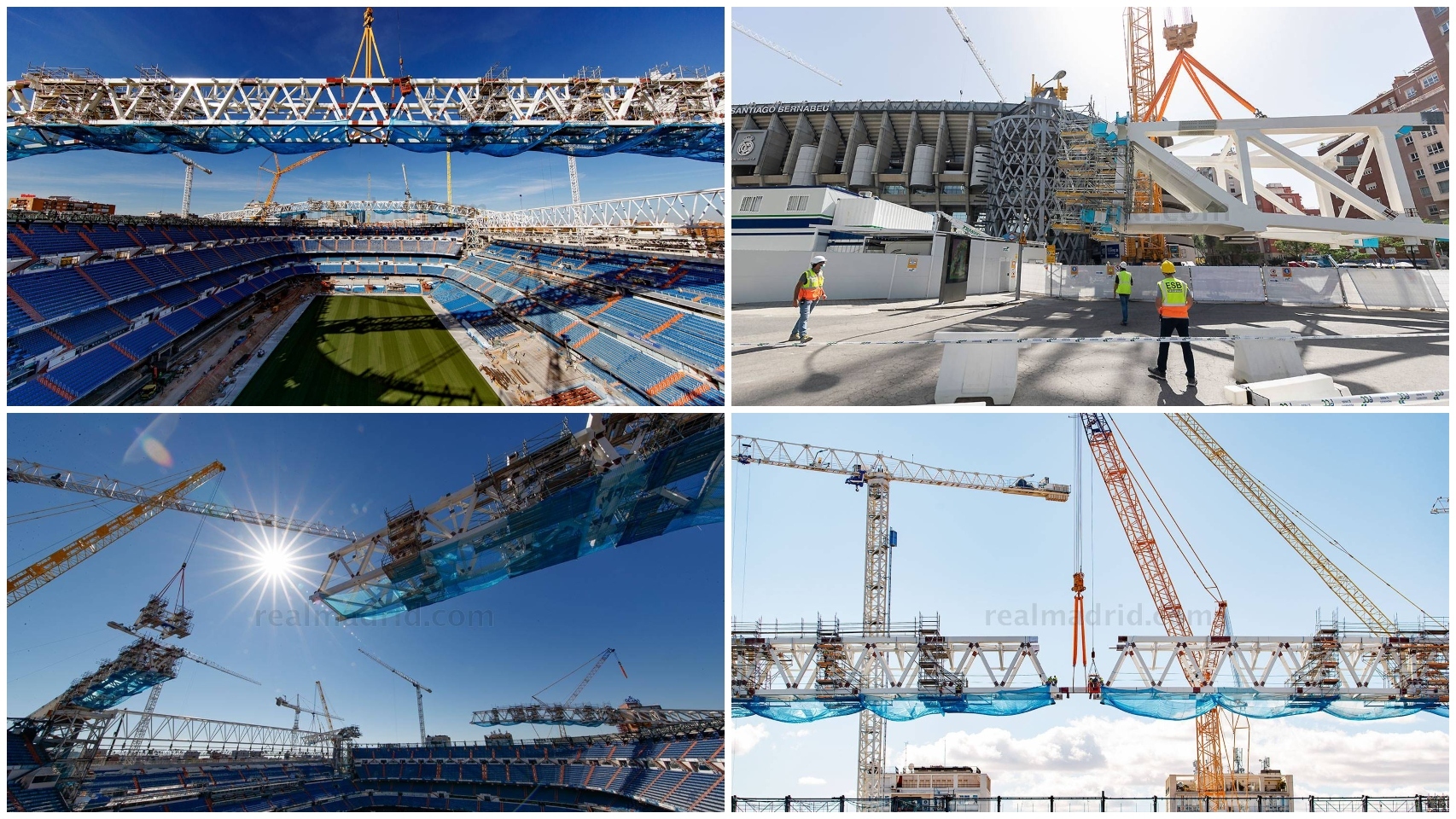 El Santiago Bernabéu cierra las cerchas