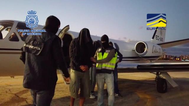 Operación antiterrorista de la Comisaría General de Información de la Policía Nacional..