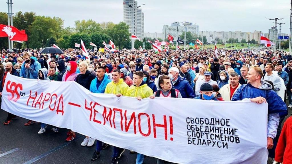 Protestas en Bielorrusia