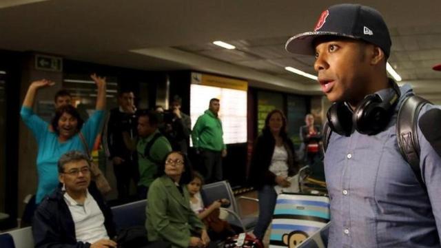 El futbolista brasileño Robinho