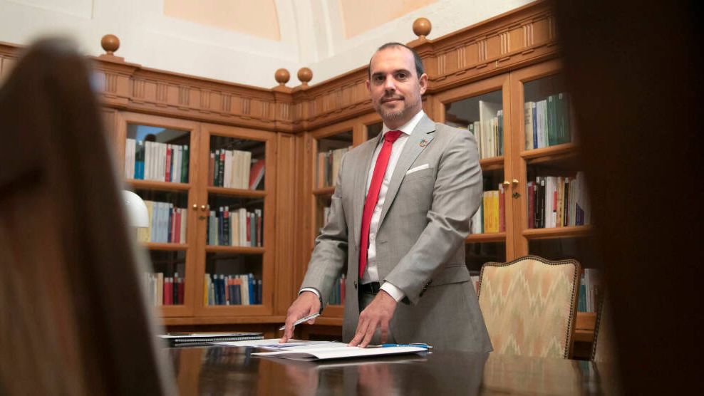 El presidente de las Cortes de Castilla-La Mancha, Pablo Bellido, en una imagen de archivo