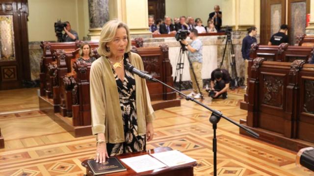 La portavoz popular, Rosa Gallego, en una foto de archivo.