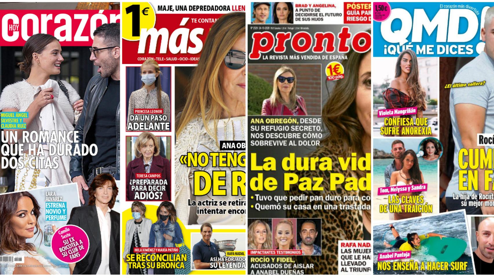 Estas son las revistas de este lunes.