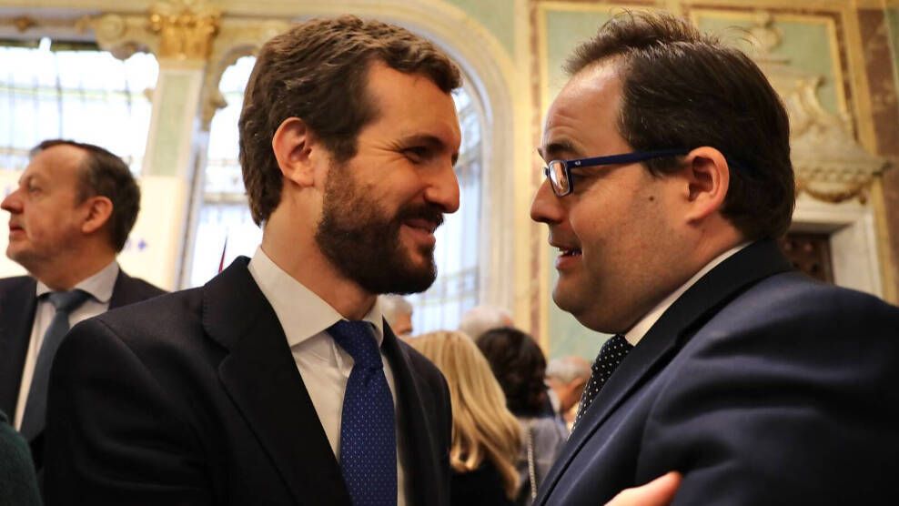 Pablo Casado y Paco Núñez, en una imagen de archivo