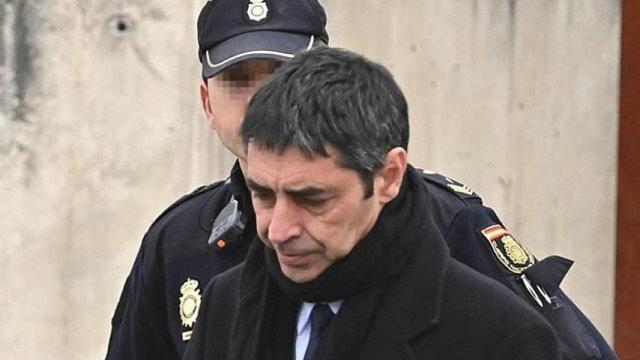 Josep Lluis Trapero, en una imagen de archivo durante el juicio./