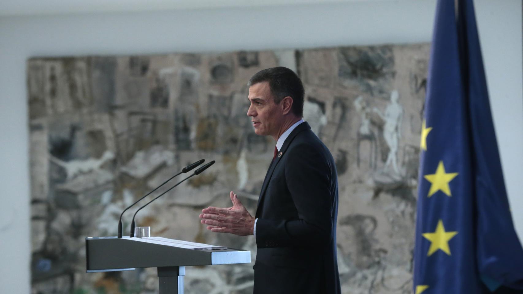 Pedro Sánchez, presidente del Gobierno.