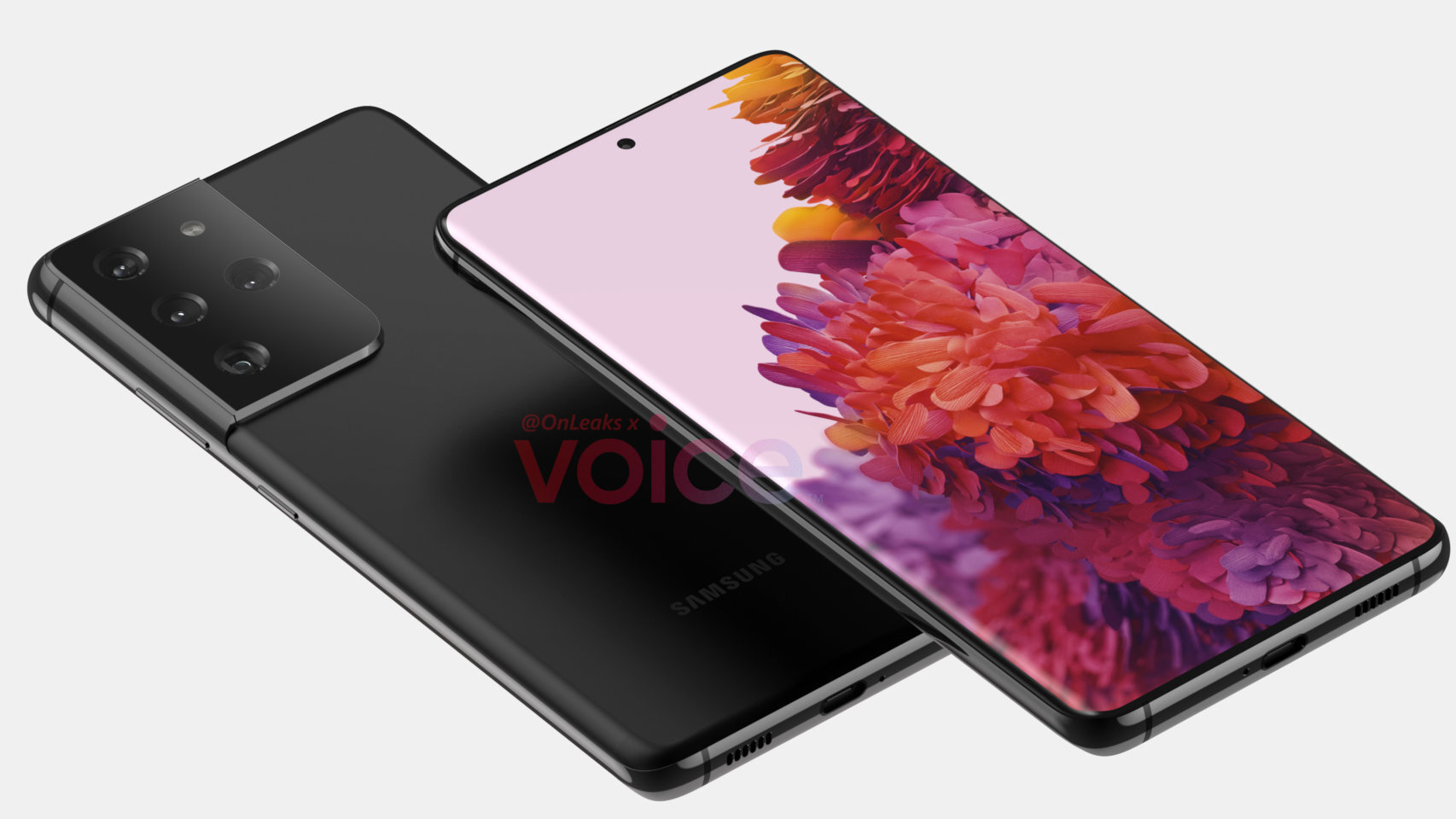 Posible diseño del Samsung Galaxy S21 Ultra