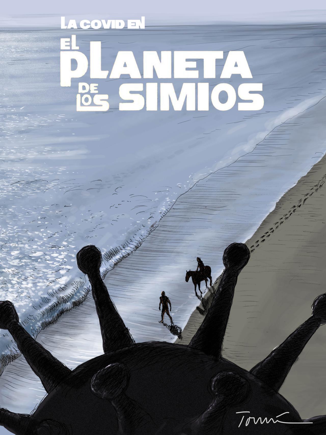 La covid en el planeta de los simios