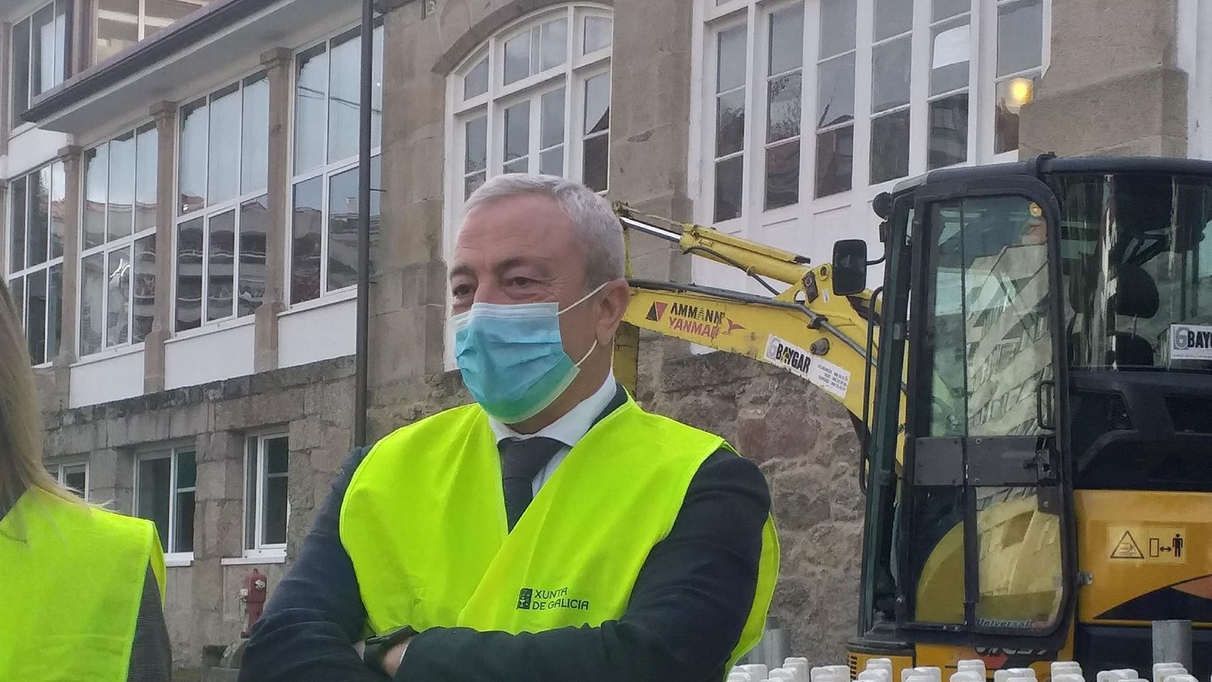 El gerente del área sanitaria de Vigo, Javier Puente