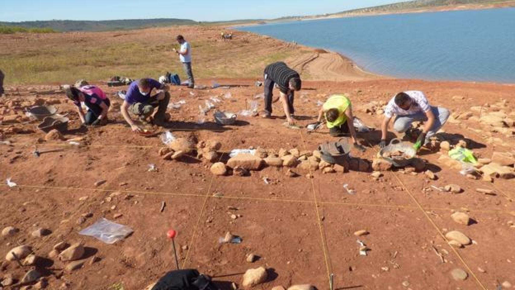 Excavación arqueológica en Rus.