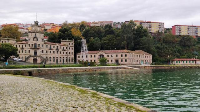 Entorno de la ETEA, en el barrio vigués de Teis.