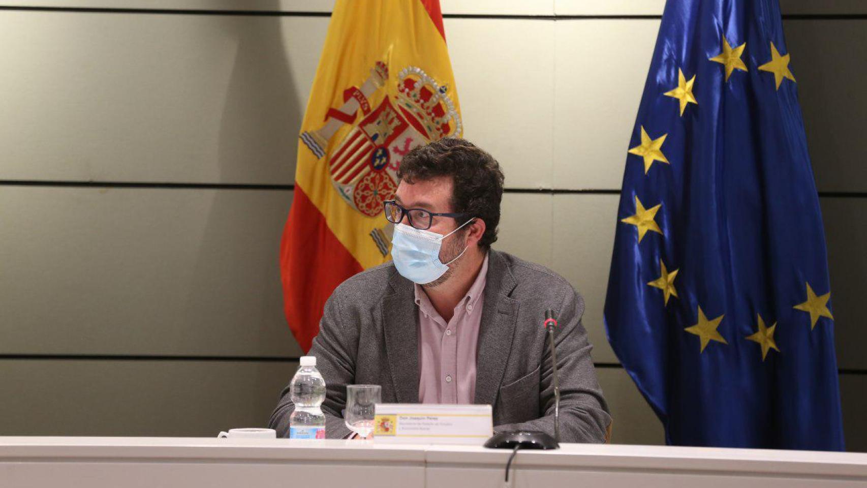 Joaquín Pérez Rey, secretario de Estado de Trabajo.