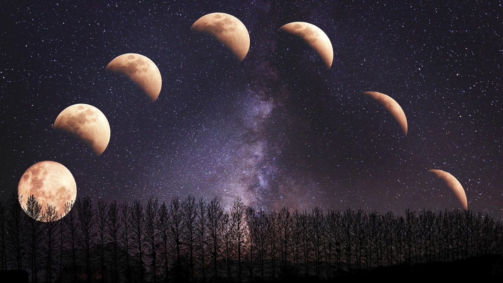 ¿Qué significa la luna en sus diferentes fases?