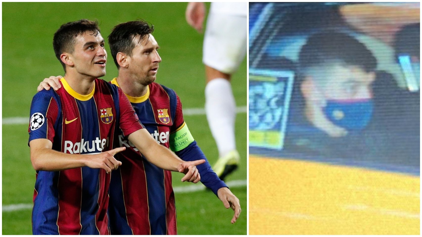 Pedri: de marcar en Champions con 17 años y 330 días a irse del Camp Nou... ¡en taxi!