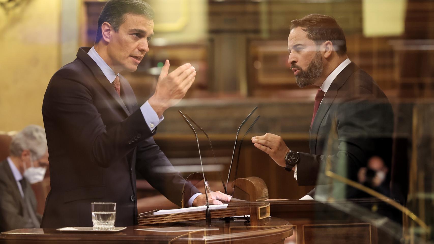 La moción de censura de Vox contra Pedro Sánchez, en imágenes
