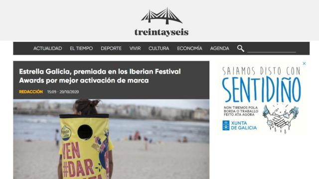 Treintayseis supera por primera vez el millón de visitas en octubre