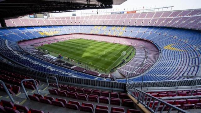 Camp Nou vacío