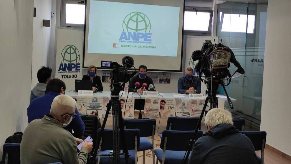 Rueda de prensa de Anpe este jueves