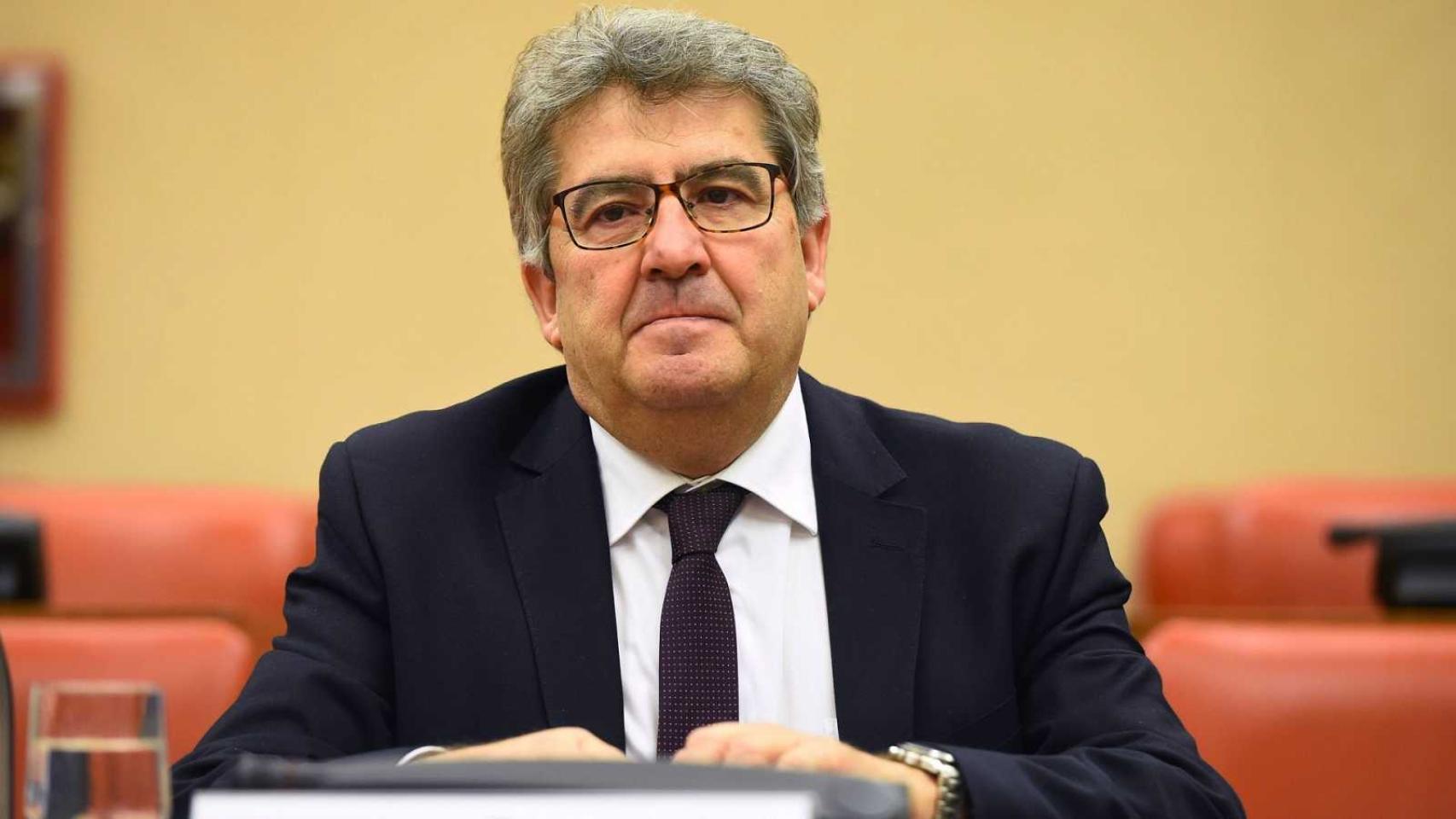 Prada, durante su comparecencia en el Congreso en 2018 para ser vocal del CGPJ./