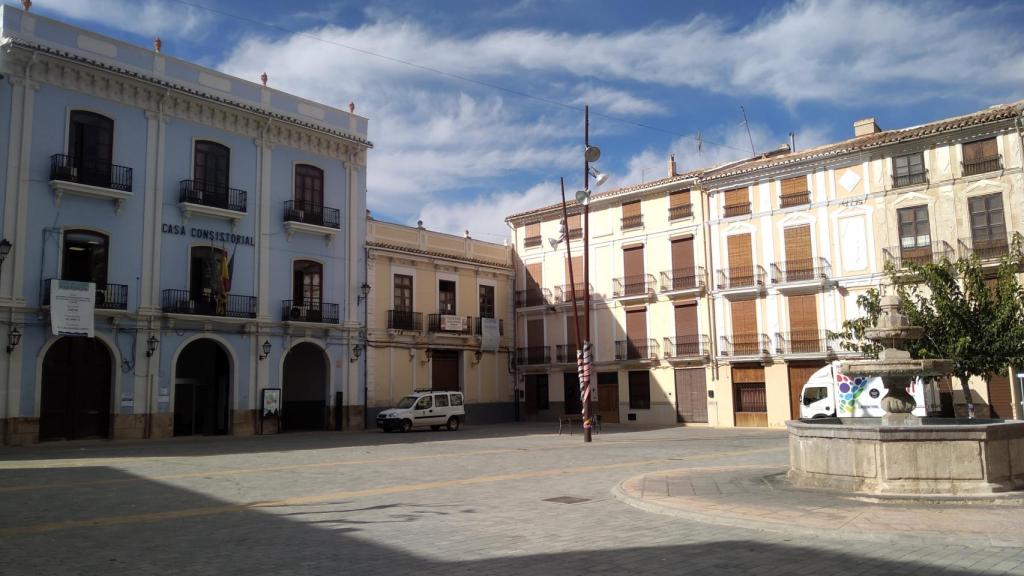 Plaza Mayor de Chelva.