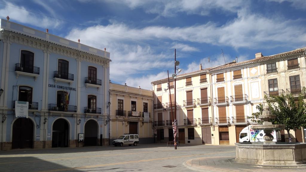 Plaza Mayor de Chelva.