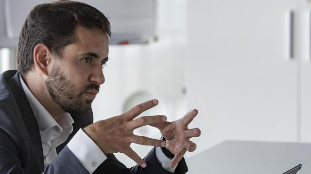 El CEO de Sothis, Raúl Martínez, en Marina de Empresas, Valencia.
