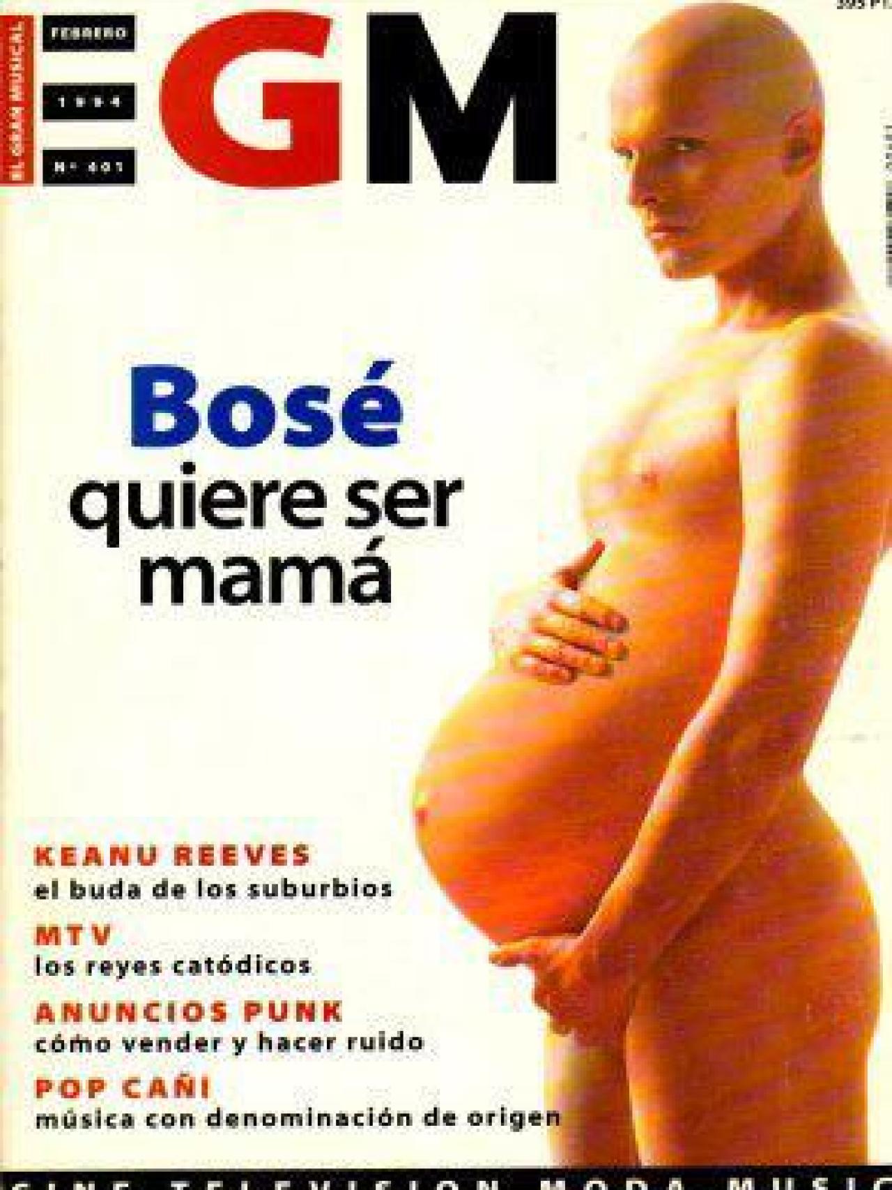 Bosé en plan Demi Moore.