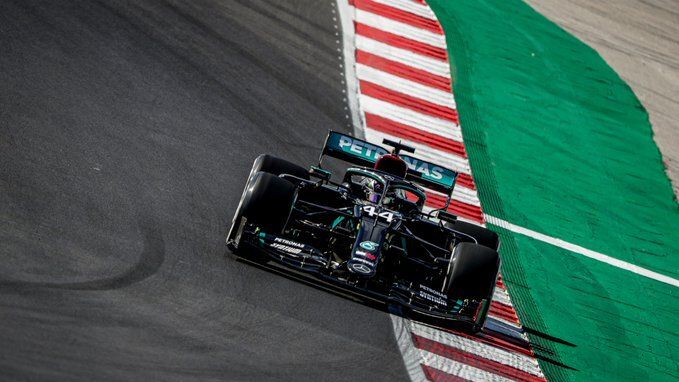 Hamilton en el GP de Portugal