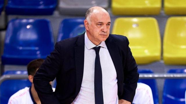 Pablo Laso durante El Clásico