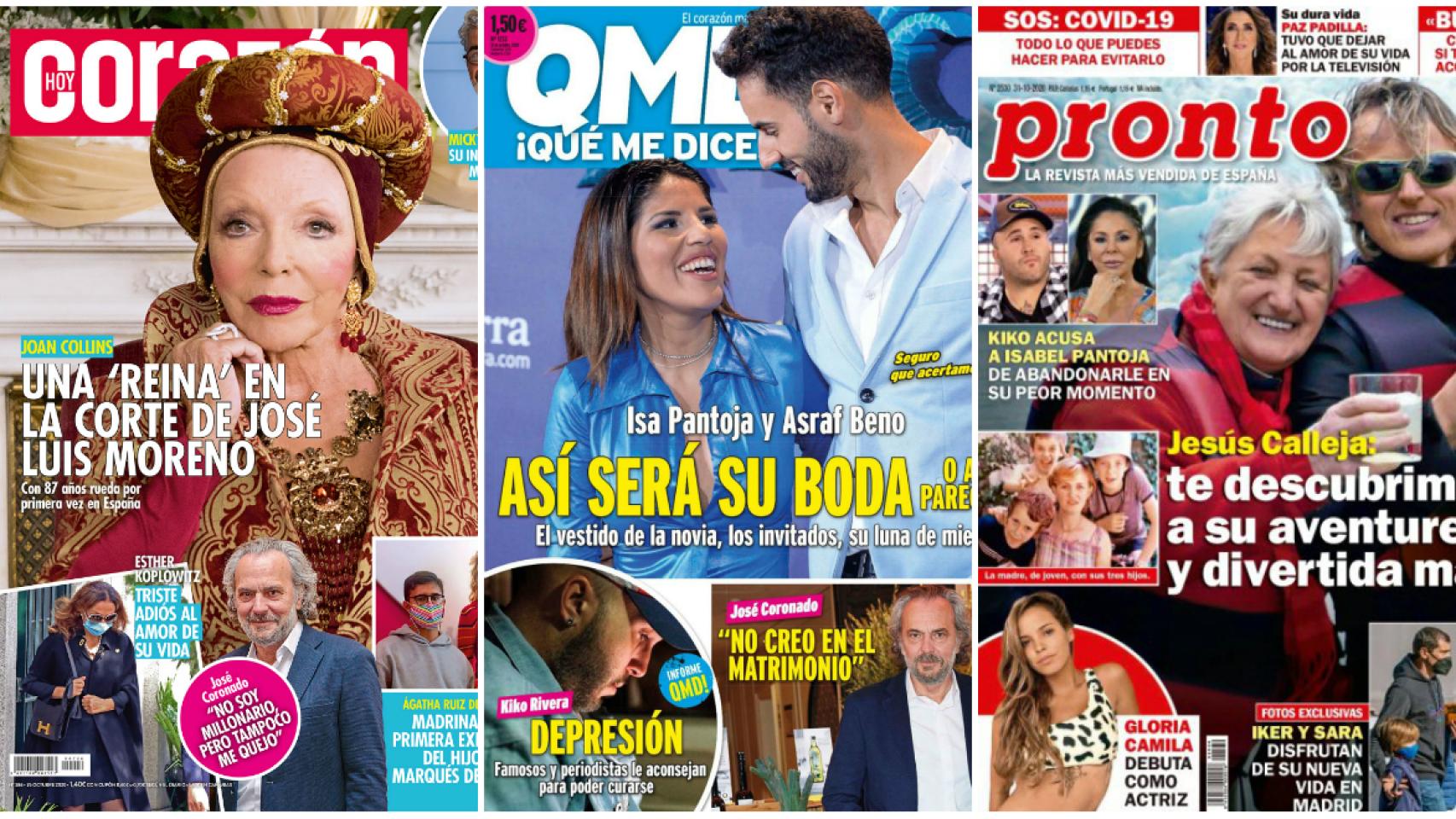 Estas son las revistas de este lunes.